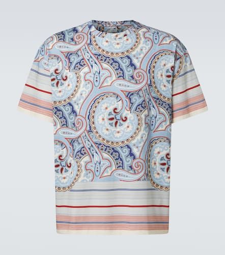 Etro Paisley cotton jersey T-shirt - Etro - Modalova