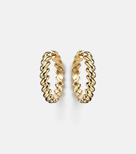 Coil 18kt hoop earrings - Anita Ko - Modalova