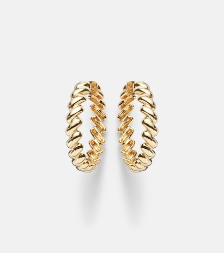 Pendientes de aro Coil de oro de 18 ct - Anita Ko - Modalova