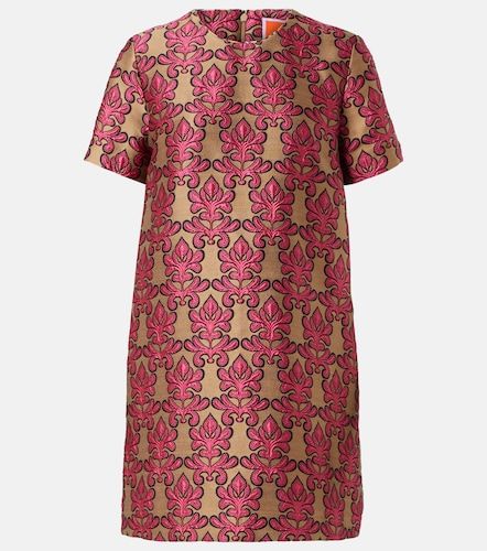 Abito corto Mini Swing in jacquard - La DoubleJ - Modalova