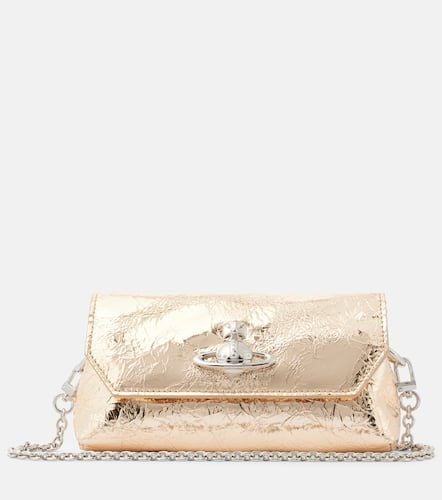 Clutch Orb Mini aus Metallic-Leder - Vivienne Westwood - Modalova