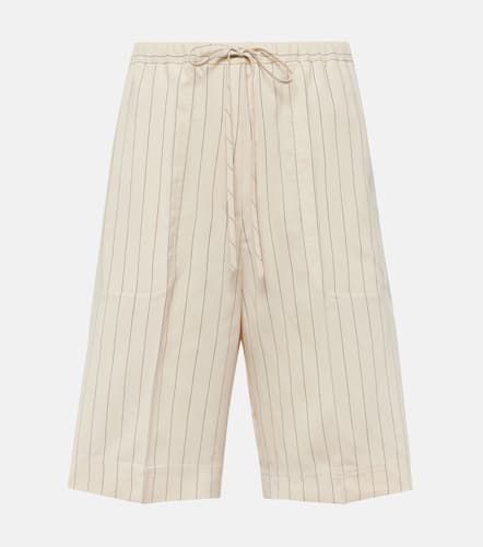 Toteme Pinstripe twill shorts - Toteme - Modalova