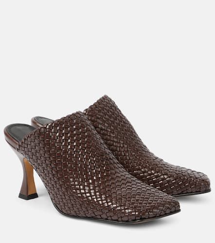 Jacinta woven leather mules - Souliers Martinez - Modalova