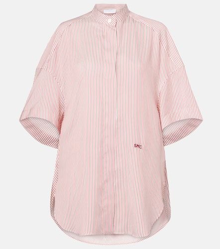 Camicia in seta gessata - Stella McCartney - Modalova