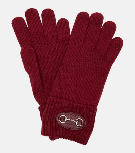 Gucci Handschuhe Horsebit aus Wolle - Gucci - Modalova