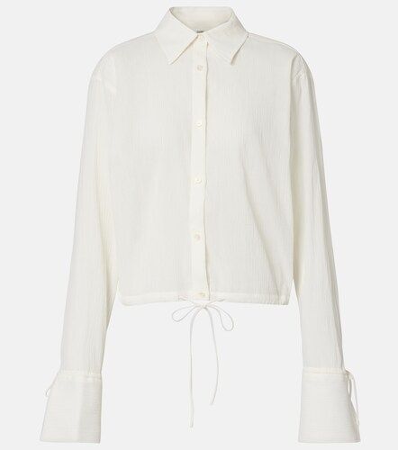 Toteme Camicia cropped in cotone - Toteme - Modalova