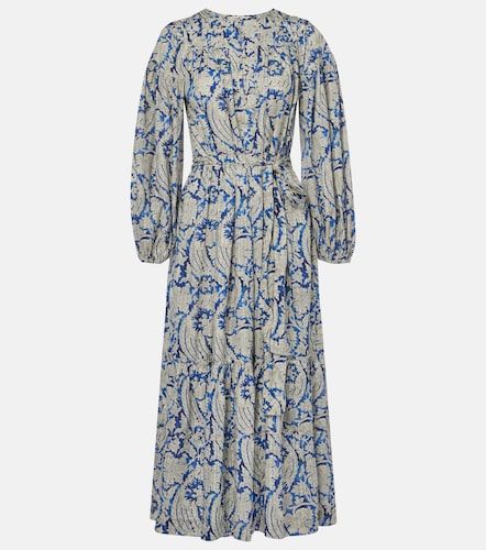 Abito midi Seraphina in misto cotone con stampa - Ulla Johnson - Modalova