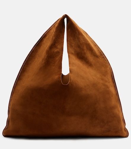 Bindle Small suede top-handle bag - The Row - Modalova