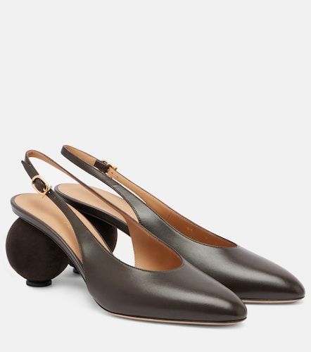 Tessie 70 leather slingback pumps - Ferragamo - Modalova