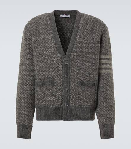 Donegal 4-Bar wool and mohair cardigan - Thom Browne - Modalova