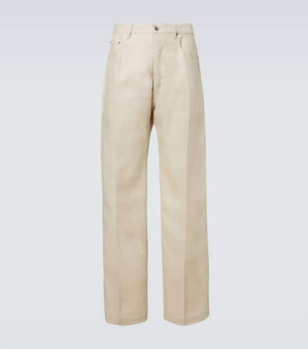 Geth linen twill wide-leg pants - Rick Owens - Modalova