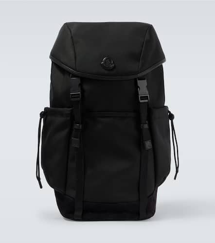 Moncler Leather-trimmed backpack - Moncler - Modalova