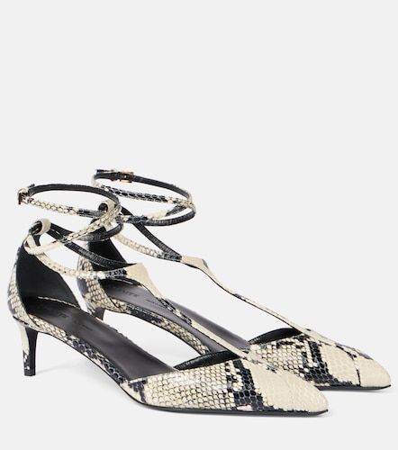 Mia 45 snake-effect leather pumps - Khaite - Modalova