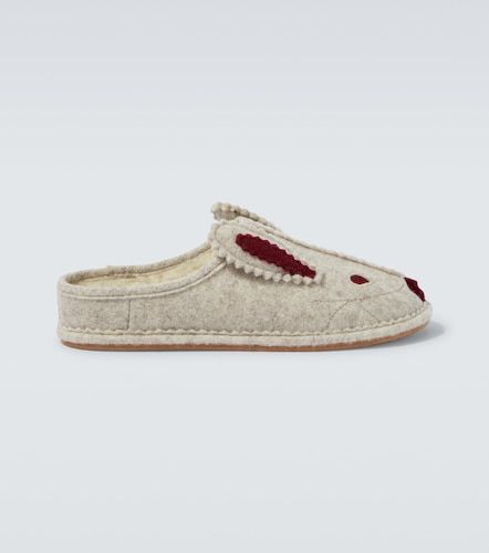 Bode Wool-blend slippers - Bode - Modalova