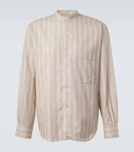 Striped cotton and silk shirt - Stoffa - Modalova