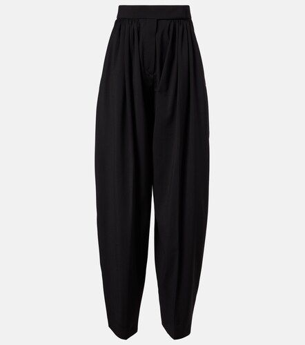 Virgin wool pleated balloon pants - Sportmax - Modalova