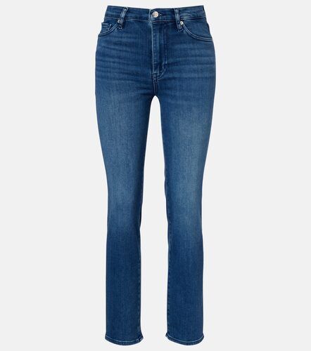 Le Sleek cropped high-rise straight jeans - Frame - Modalova
