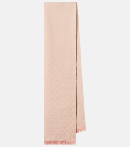 Gucci Sciarpa in lana GG - Gucci - Modalova