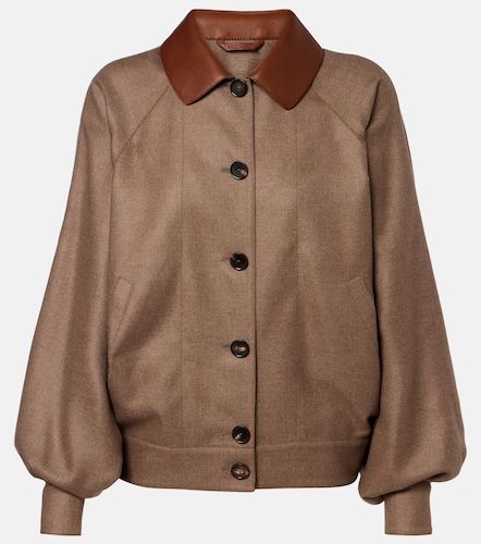Bomber Kiefer in cashmere e seta - Loro Piana - Modalova