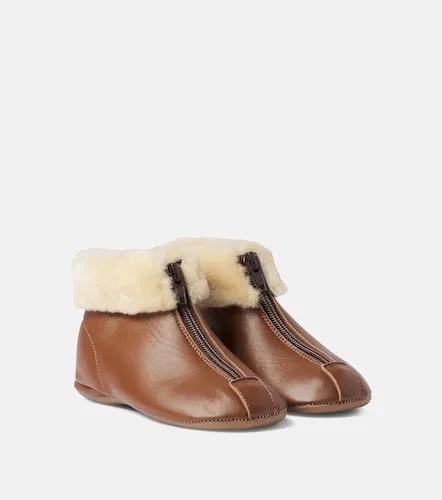 PèPè Botines Glace de piel con borrego - PePe - Modalova
