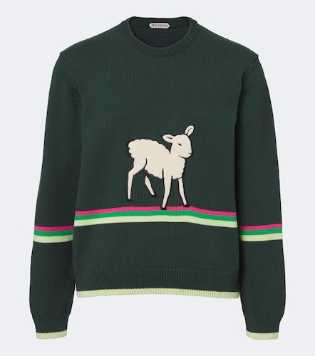 Jersey de algodón bordado - JW Anderson - Modalova