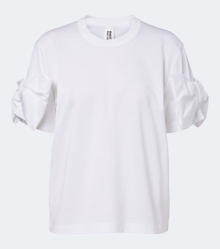 Camiseta de jersey de algodón con lazo - Noir Kei Ninomiya - Modalova