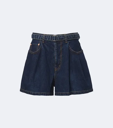 Sacai Belted denim shorts - Sacai - Modalova