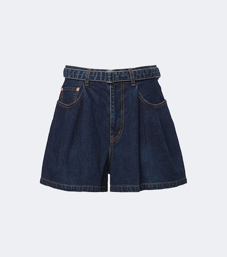 Sacai Shorts de denim con cinturón - Sacai - Modalova