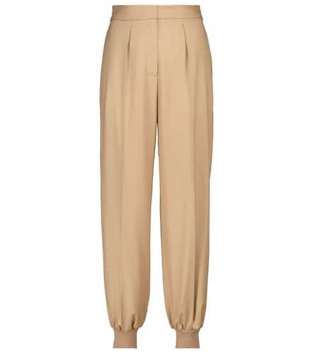 High-rise wool pants - Stella McCartney - Modalova