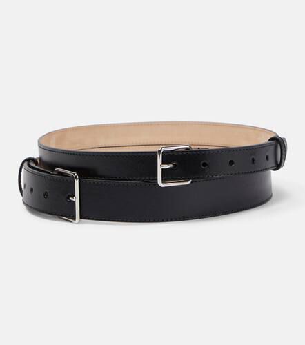 Double leather belt - Alexander McQueen - Modalova