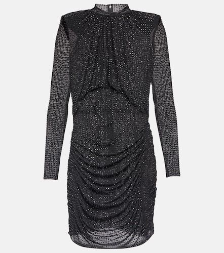 Embellished mesh minidress - Self-Portrait - Modalova