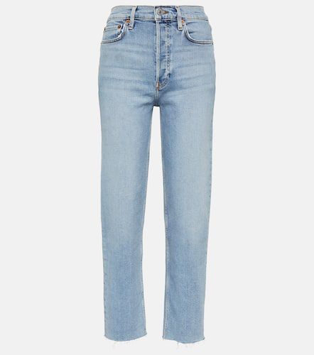 S Stove Pipe high-rise straight jeans - Re/Done - Modalova