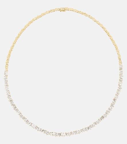 Kt tennis necklace with diamonds - Suzanne Kalan - Modalova