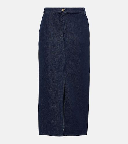 Low-rise denim maxi skirt - Magda Butrym - Modalova