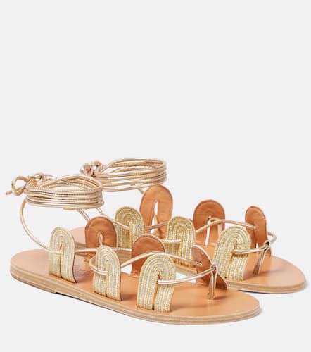 Aristides leather sandals - Ancient Greek Sandals - Modalova