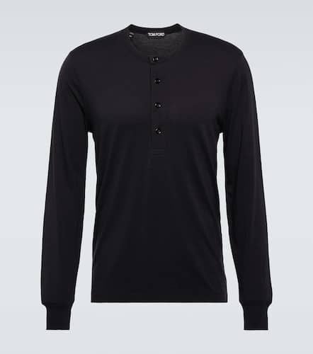 Tom Ford Longsleeve Henley - Tom Ford - Modalova