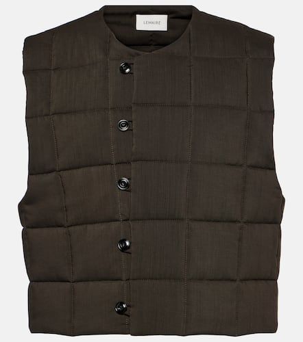 Lemaire Virgin wool puffer vest - Lemaire - Modalova