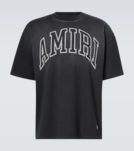 AppliquÃ© faded cotton T-shirt - Amiri - Modalova