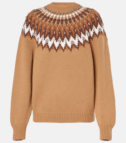 Fair Isle wool jacquard sweater - Gucci - Modalova