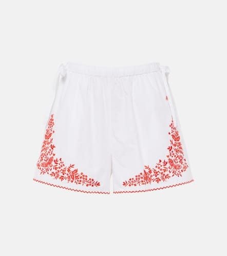 AlÃ©mais Hearts embroidered cotton shorts - Alemais - Modalova