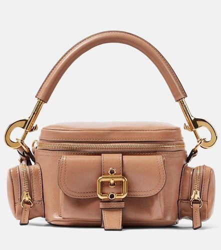 Camera Small leather crossbody bag - Chloe - Modalova
