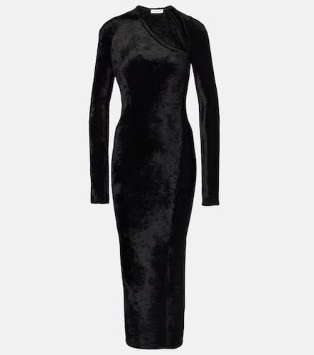 AlaÃ¯a Velvet midi dress - Alaia - Modalova