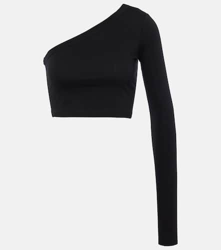 One-shoulder cotton crop top - Rick Owens - Modalova