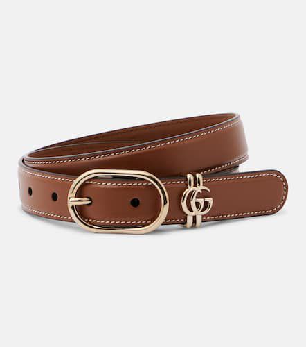 Gucci Double G leather belt - Gucci - Modalova