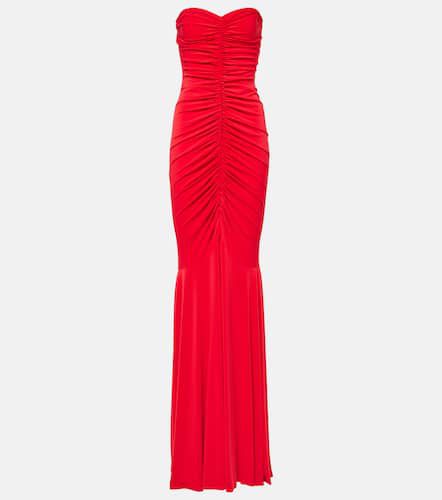 Norma Kamali Ruched strapless gown - Norma Kamali - Modalova