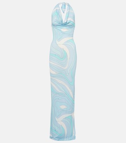 Abito lungo Marmo in jersey di satin - Pucci - Modalova