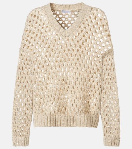 Pullover mit Pailletten - Brunello Cucinelli - Modalova