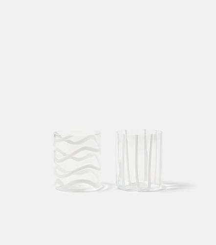 Set di 2 bicchieri Cyrcus in vetro - NasonMoretti - Modalova