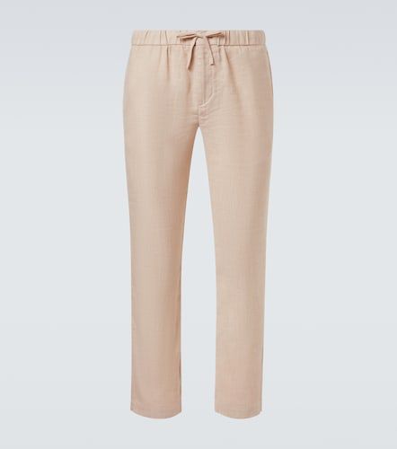 Pantalones rectos Oscar en mezcla de lino y algodón - Frescobol Carioca - Modalova