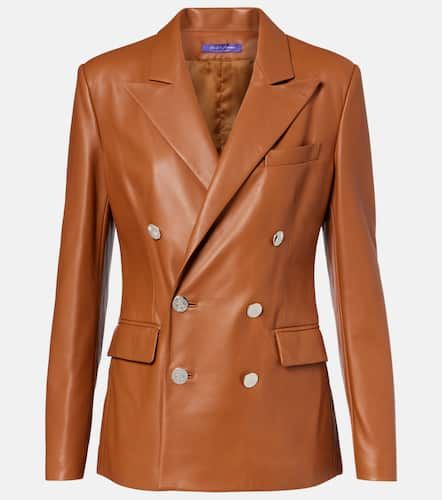 Blazer Camden de piel - Ralph Lauren Collection - Modalova